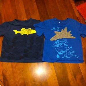 Bundle of boys 18/24 month t shirts